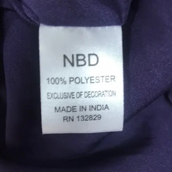 NWT NBD Beaded Floral Bria Dress. - Picture 9 of 9